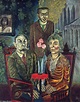 Die Familie des Malers Adalbert Trillhaase, 1923 von Otto Dix (1891 ...
