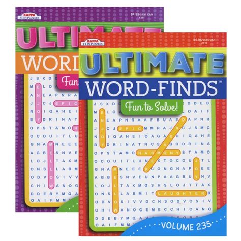 Wholesale Kappa Ultimate Word Finds Puzzle Book Sku 311369 Dollardays