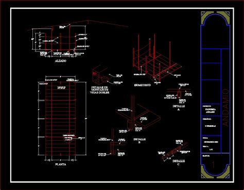 Scaffolding Elevation Details In Autocad D Dwg File Vrogue Co