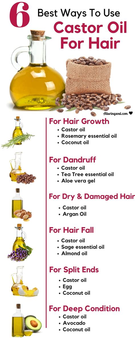 6 Most Effective Ways To Use Castor Oil For Hair
