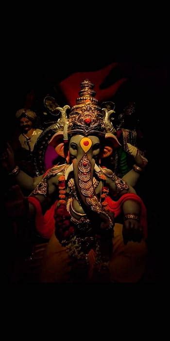 Aggregate 76 Ganpati Black Wallpaper Noithatsivn