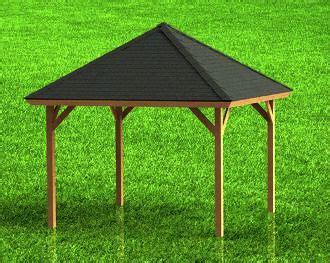 Made of 180g polyester fabric. Gazebo with Hip Roof Building Plans | Gazebo plans, Hot ...
