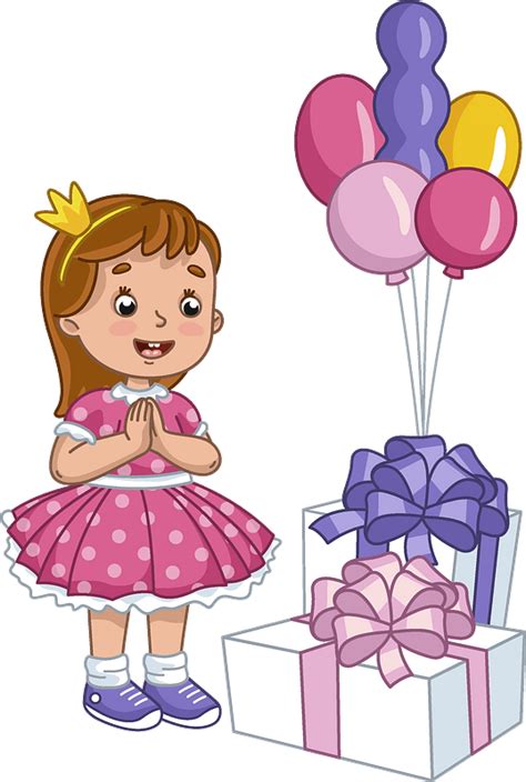 Birthday Girl Clipart Free Download Transparent Png Creazilla