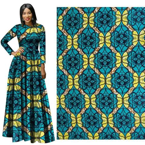 African Wax Print Fabric Kent Fabric 6yards Ankara African Wax Prints Wholesale Polyester Wax