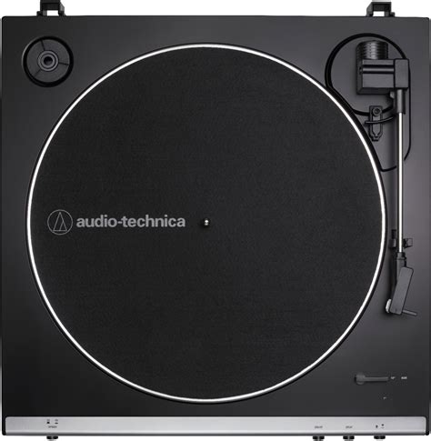 Audio Technica Stereo Turntable Black Gunmetal AT LP60X GM Best Buy