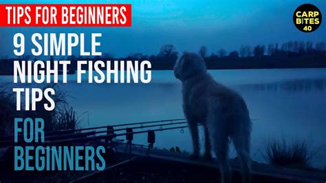 9 Simple Night Fishing Tips If Your New To Carp Fishing Youtube