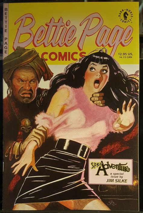 Bettie Page Comics Spicy Adventure 1 1997 Vfnm Jim Silke Dark Horse