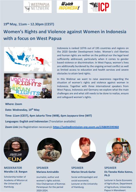 women s rights and violence against women in indonesia with a focus on west papua