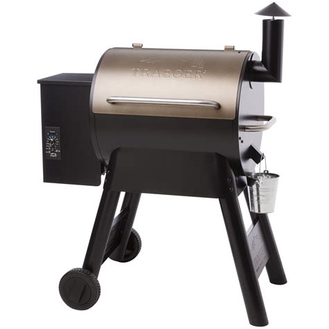 Traeger Pro Series 22 Pellet Grill On Cart Bronze Bbq Outfitters