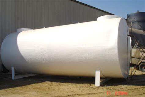 Steel Tanks 8000 Gallon Double Walled Steel With Fiberglass Exterior