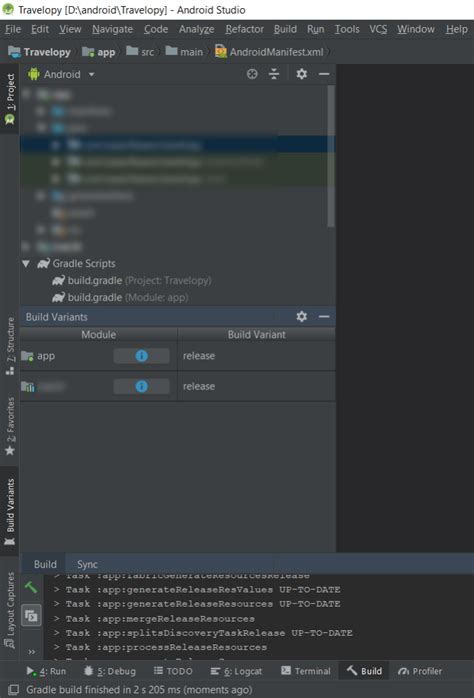 The android studio build system is based on gradle, and the android gradle plugin adds several features that are specific to building android apps. Android Studip Run 'app' as Release | Lua Software Code