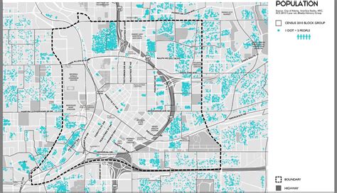 Map Of Downtown Residents Source Downtown Atlanta Master Plan Atlanta