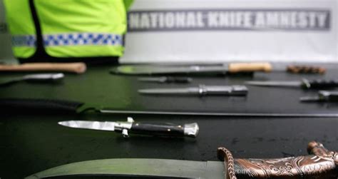 Hundreds Of Knives Collected By Police During National Crime Week Buckingham News
