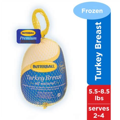 Butterball All Natural Frozen Turkey Breast 55 85 Lbs Frys Food