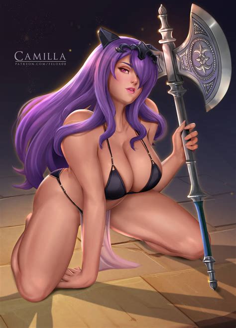 Rule 34 Breasts Camilla Fire Emblem Cleavage Felox08 Female Female Only Fire Emblem Fire