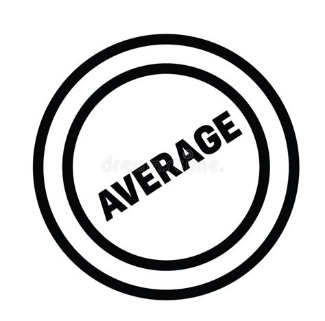 Average Stamp On White Stock Vector Illustration Of Grunge 125438764