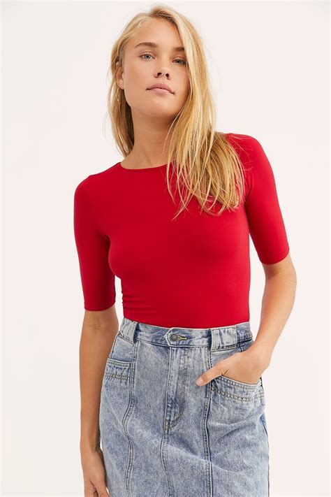 Free People Crew Love Bodysuit Best Bodysuits 2020 Popsugar Fashion