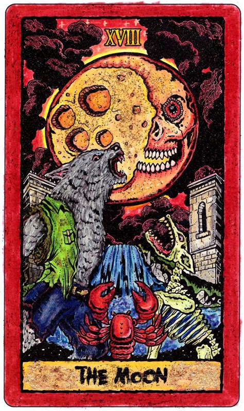 The Beauty Of Horror Tarots Cards Horror Card Tarot Horror