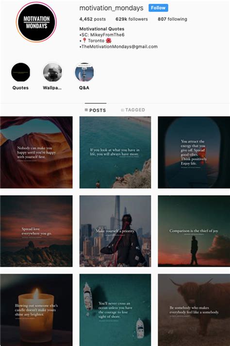 20 Motivational Quotes Instagram Accounts Ideas Pangkalan
