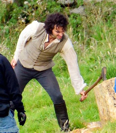 Aidan Turner Defends Shirtless Poldark Scything Scenes As He Insists It Hot Sex Picture