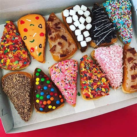 Donutscookiesandcream — 🍩donuts 🍕pizza Or 👅 Pizza Shaped Donuts 📍
