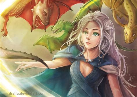 Daenerys Targaryen By Draifu On Deviantart
