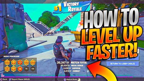To level up the fastest in fortnite you will have to just simply grind the game a lot. HOW TO LEVEL UP FASTER IN FORTNITE (Which Game Mode Gives ...