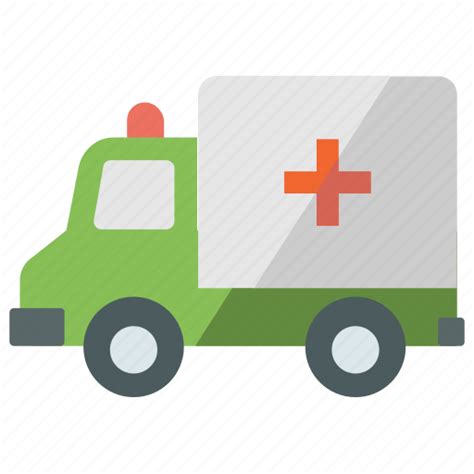 Ambulance Ambulance Car Emergency Vehicle Rescue Siren Icon