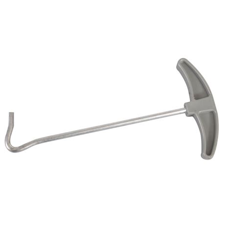 Tent Peg Extractor Hooks Under Peg To Remove Strain Of Pulling