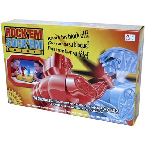 Mattel Rock Em Sock Em Robots Game