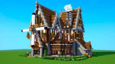 Here list of the 38 house maps for minecraft, you can download them freely. Minecraft Tutorial: How to build a BIG survival house ...
