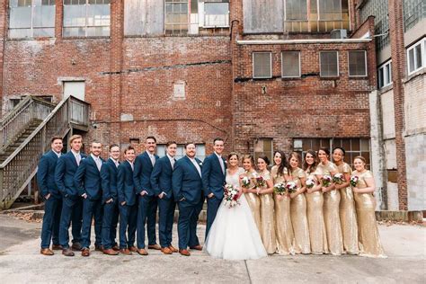 Pair your blue and gold suit with a white shirt. Navy Blue - Sequined Gold - Wedding Party; Long ...