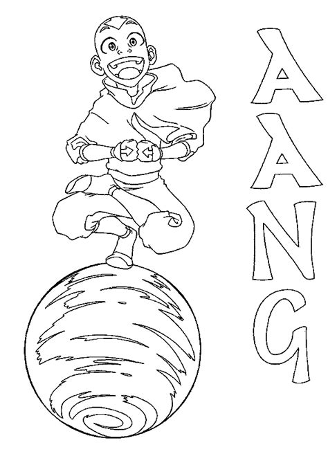 These kids crafts are a lot of fun! Avatar The Last Air Bender Coloring Pages - Enjoy Coloring ...