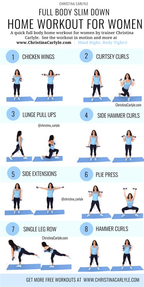 If you enjoyed these hiit workouts for beginners as much as we did, please share them on pinterest! Fat Burning Home Workout Routine for Women | Christina Carlyle