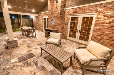 Katy Covered Patio Tradition Outdoor Living