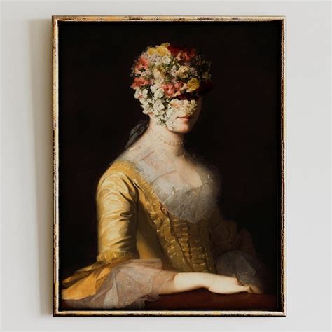 Surreal Painting Original Woman Portrait Download Etsy