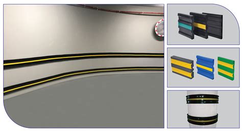 Rubber Wall Bumper And Corner Protection Guards Rubtech