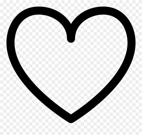 Vines Svg Heart Graphic Transparent Heart Shape Outline Clipart