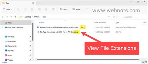 How To Show Or Hide File Extensions In Windows 11 Webnots