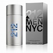 Perfume 212 NYC para Hombre de Carolina Herrera Eau de Toilette 100ml