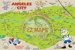 Map Of Angeles City Philippines | Cities And Towns Map