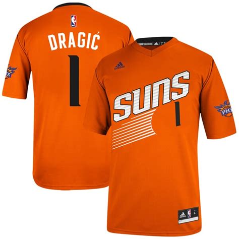 Shop phoenix suns jerseys in official swingman and suns city edition styles at fansedge. Goran Dragic Phoenix Suns adidas Orange Replica Jersey ...