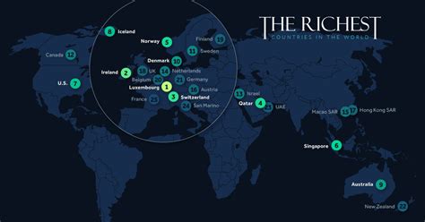 Ranked The Worlds Richest Countries By Gdp Per Capita Flipboard