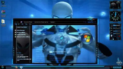 Alienware Inspired Amazing Windows 7 Theme Youtube