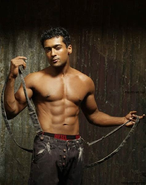Actor Surya In Six Pack Workout Images And Videos Pavithrannet