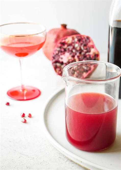 easy homemade grenadine recipe