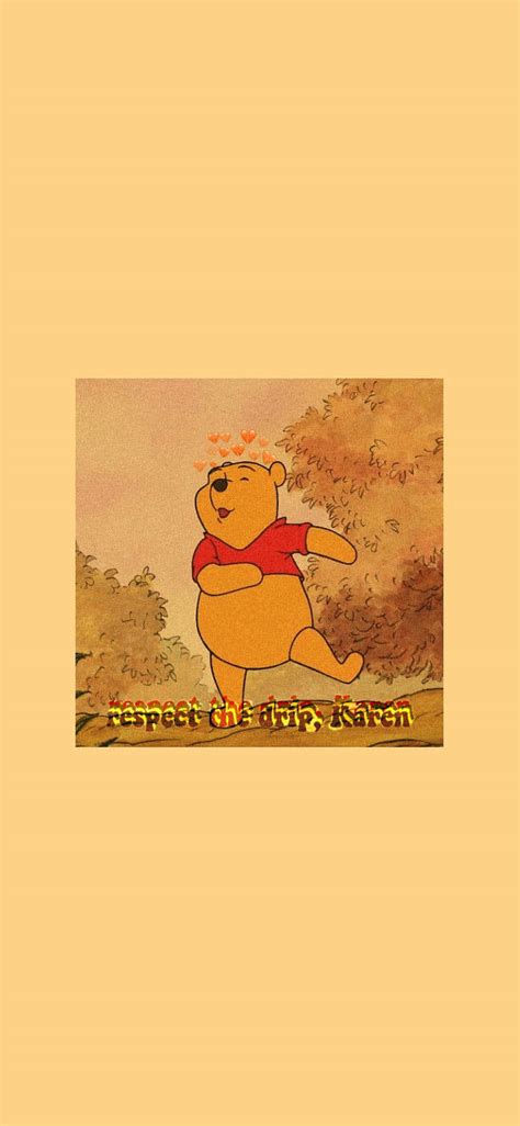 Download A Lovely Aesthetic Of Winnie The Pooh Wallpaper