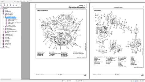John Deere X500 X520 X530 X534 And X540 Technical Manual Tm2309