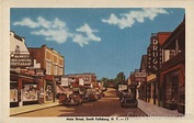 Main Street South Fallsburg, NY Postcard