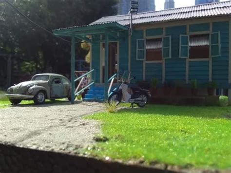 Dijual rumah di jln brawijaya kebayoran baru, kebayoran baru, jakarta selatan, dki jakarta. Pemuda Hasilkan 'Kembar' Miniature Rumah Biru Kampung Baru ...
